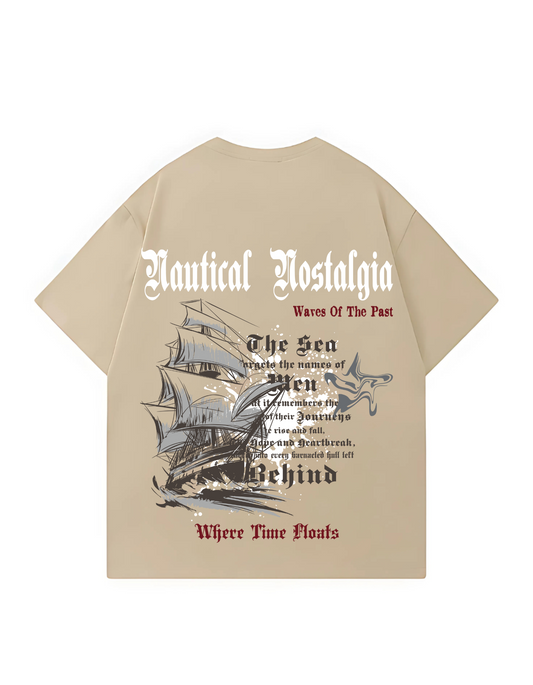 Nautical Nostalgia Oversized T-Shirt