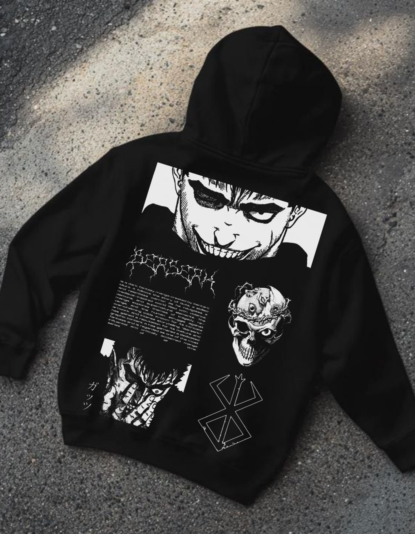 Berserk Oversized  Hoodie