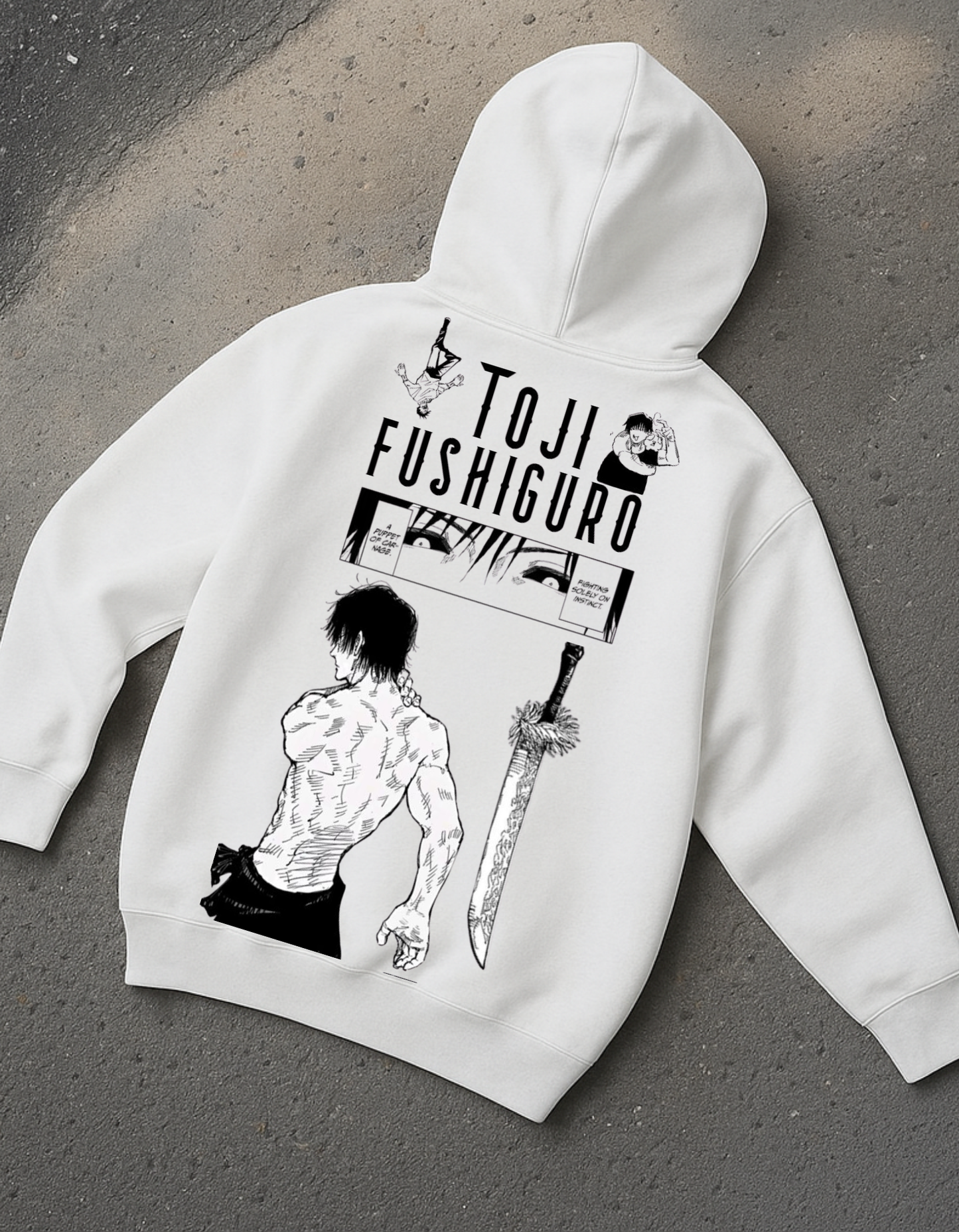 Toji Fushiguro Oversized Hoodie